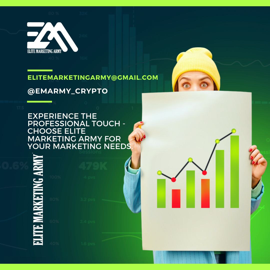 webbiesglobe's tweet image. Go beyond language barriers!  Elite Marketing Army tailors marketing campaigns for different regions, bridging cultures and attracting diverse crypto communities. #LocalizedMarketing

#EMArmy

@EMARMY_CRYPTO 

 #Etherum  #CryptoCommunity #CryptoPromotion #Revolution