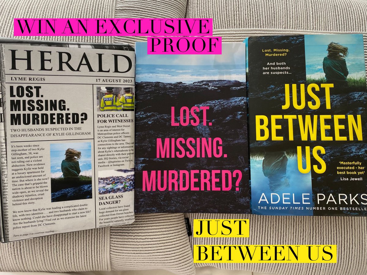GIVE AWAY! For your chance of winning an exclusive early proof of JUST BETWEEN US before publication on August 17th - since you JUST CAN’T WAIT!! - all you have to do is follow me, like this post and RT winner announced 3rd Aug. Good luck! UK only