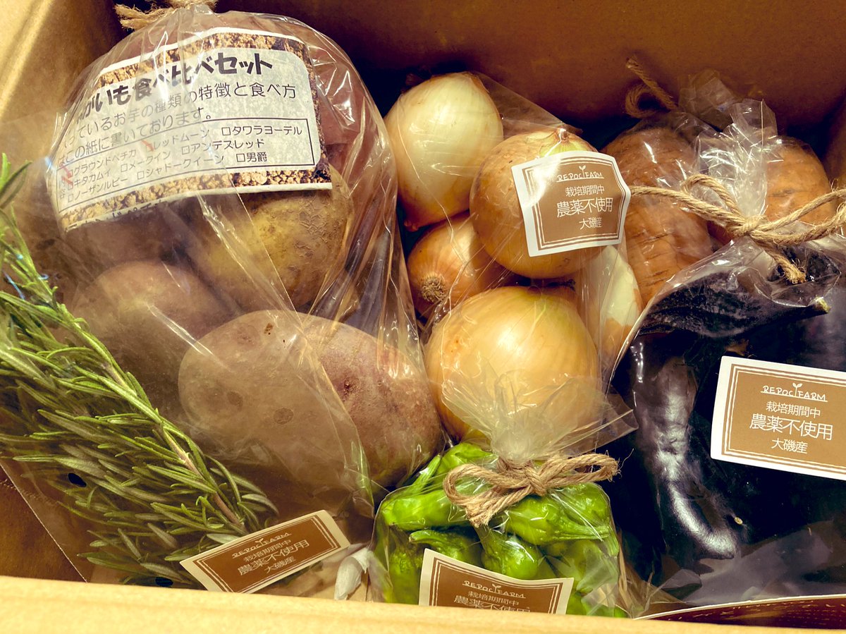 yuchirocamp's tweet photo. REPOCFARM様よりカレーセットプレゼント企画でこんなに沢山のお野菜をいただきました💚
早速カレーに💛
初めてシシトウを食べた子どもたちも美味しい❣️このお野菜美味しい✨
とたくさん食べていました😊
食べ比べのお芋も楽しみ🩷
ありがとうございます❣️
#REPOCFARM
#REPOC
#カレー
#無農薬野菜 https://t.co/LuXfFY8rmY