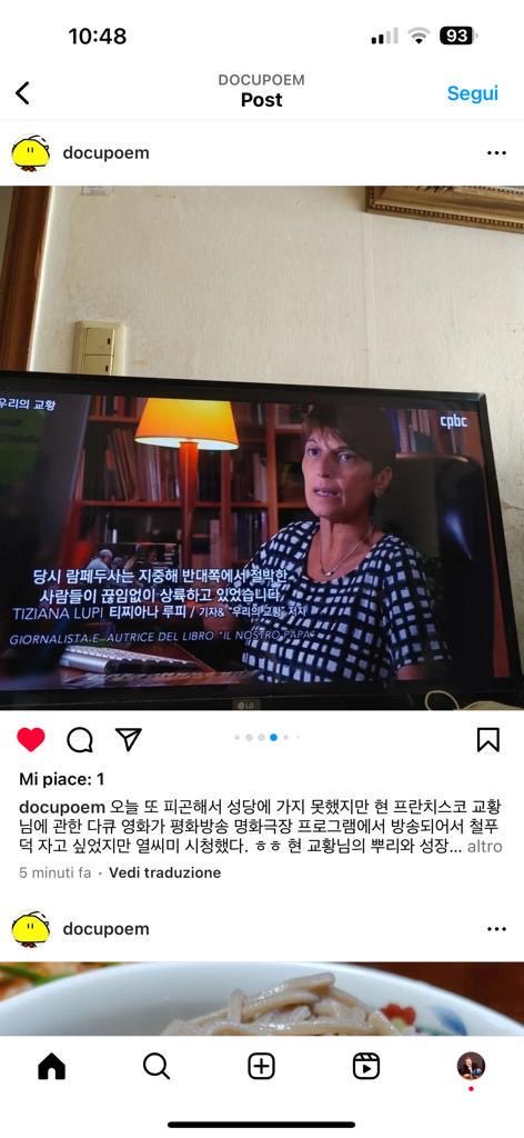 “Il nostro Papa” parla (anche) coreano 😃#ilnostropapa