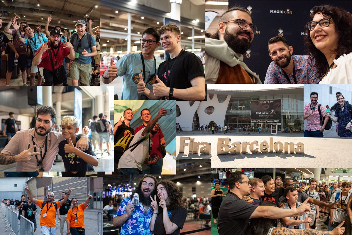 MagicCons are about the Gathering in MTG and #MCBarcelona is delivering on it. Friendships celebrated, rekindled and created!