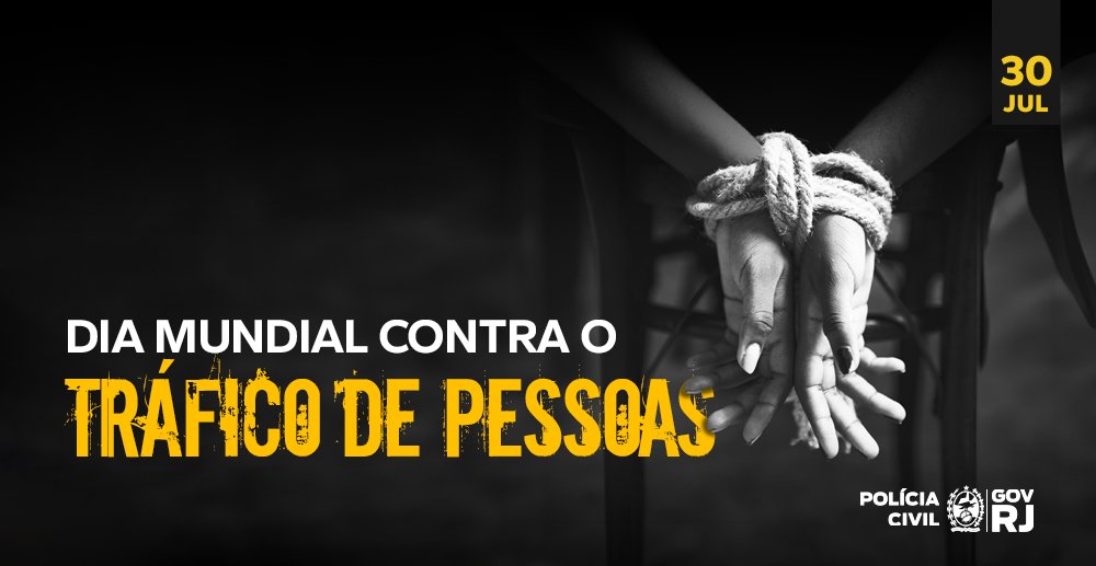 PCERJ's tweet photo. ⚠️ Fique atento a falsas promessas de um futuro melhor.

📌 Boas oportunidades vêm acompanhadas de informações. Logo, não aceite qualquer proposta sem antes pesquisar e ter real conhecimento da oferta.

👉 Pessoas não são mercadorias! 
🗣️ Denuncie! https://t.co/ePShgPNAvK