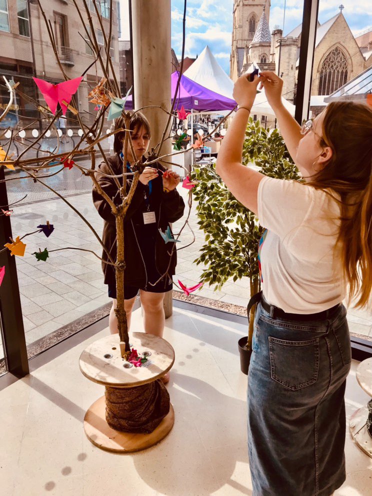 veryrareSimon's tweet photo. so proud, moved by & grateful for the communities that showed up in full festival force for #TogetherToo, & this building’s staff, creativity, enthusiasm & welcome for being there to meet them. Been a huge labour of love building a programme co-created with the city & it SHONE 💛 https://t.co/JUmu5Pst1o