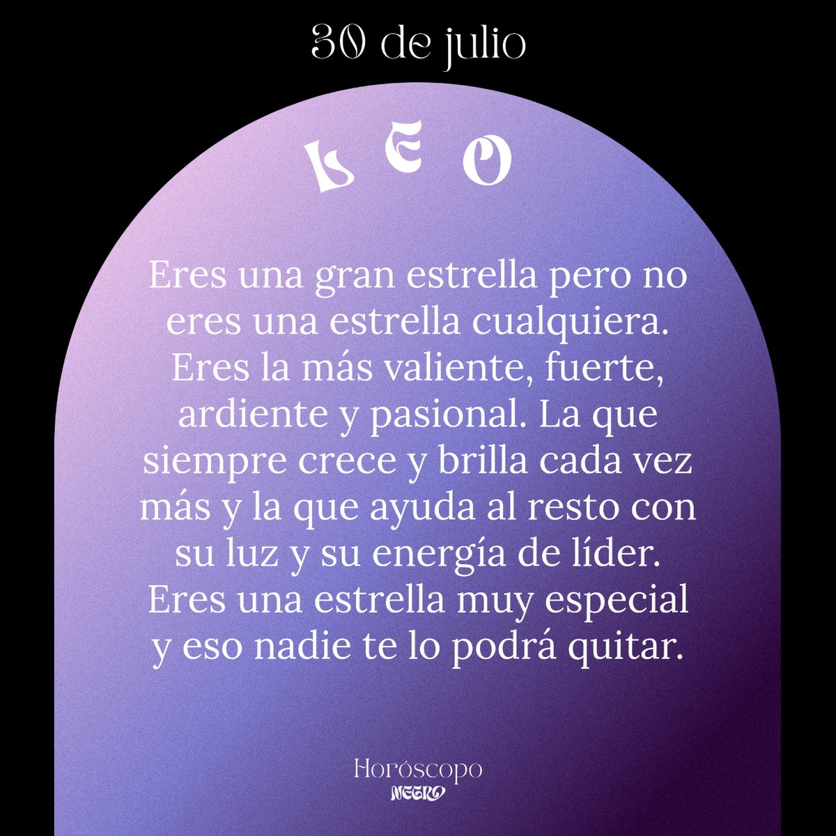 leo_hnegro's tweet photo. ✨♌✨ #leo #horoscoponegro https://t.co/R8VojayLVA