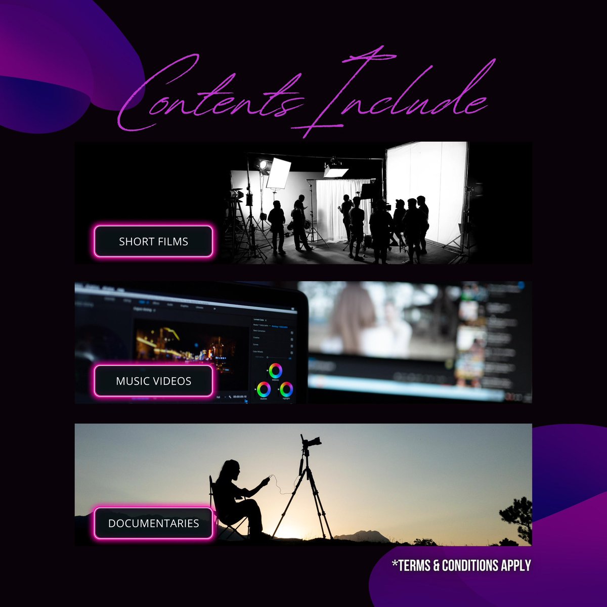 suria_velan's tweet image. Calling all aspiring artiste ! 💫
Release your dream project with us on our YouTube channel and earn revenue for your hard work. 
Stay tuned for more details, and let's make your dreams a reality! ✨

*Terms &amp;amp; Conditions apply 

#threeSIXzero
#360EntertainmentProductions