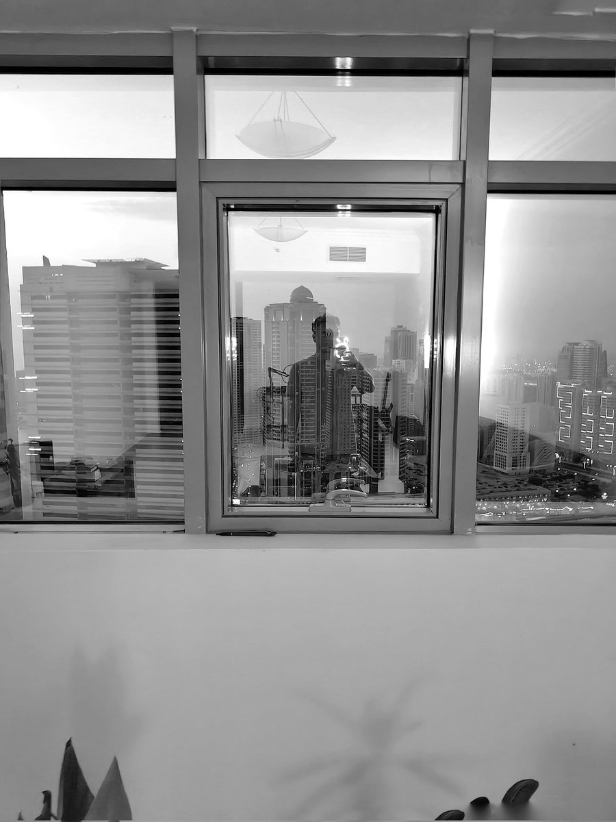 Cleaned my windows and reflected on my achievements 😌