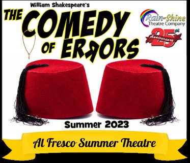 Alfresco Theatre 6th August. To book call 03306 600541