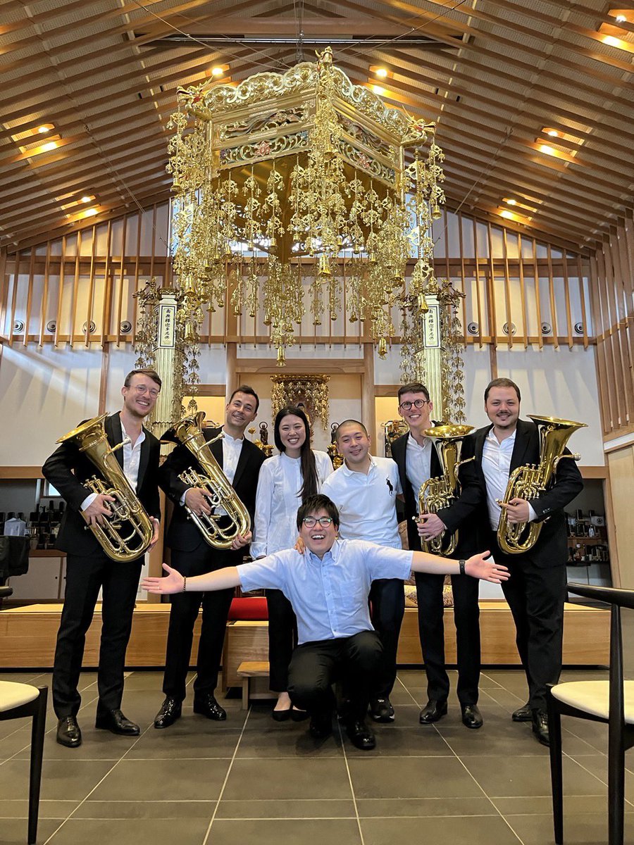 KokuboMai's tweet image. 「音楽への敬意」
カッコ良すぎだよ、Opus 333 

同属楽器ではなく
同楽器でここまで感動させてくれるなんて

音楽とは！？
を沢山教えてくれました。
ファルコーニ前に聞けて良かった！

本当にありがとう！！#Opus333 
#Willsax #Willson #サクソルンバス