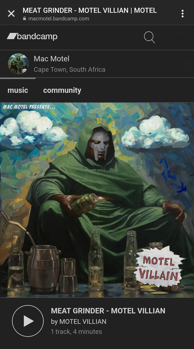 Latest artwork commission for <a href="/DjCaviarDank/">Mac Motel</a> 👀👀👀