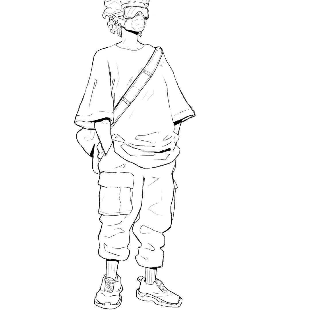 Practicing lineart :/ #art #digitalart #lineart
