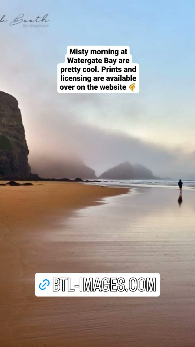 btl_images's tweet image. Misty mornings on  Watergate Bay beach are pretty cool.
Prints and licensing are available over on the website btl-images.com/pics/015198288… 🤙#printsforsale #imagelicensing #cornwall #watergatebay #canvasforsale #images #seascapeprintsforsale #natgeo #roughguide #Sonya7ii