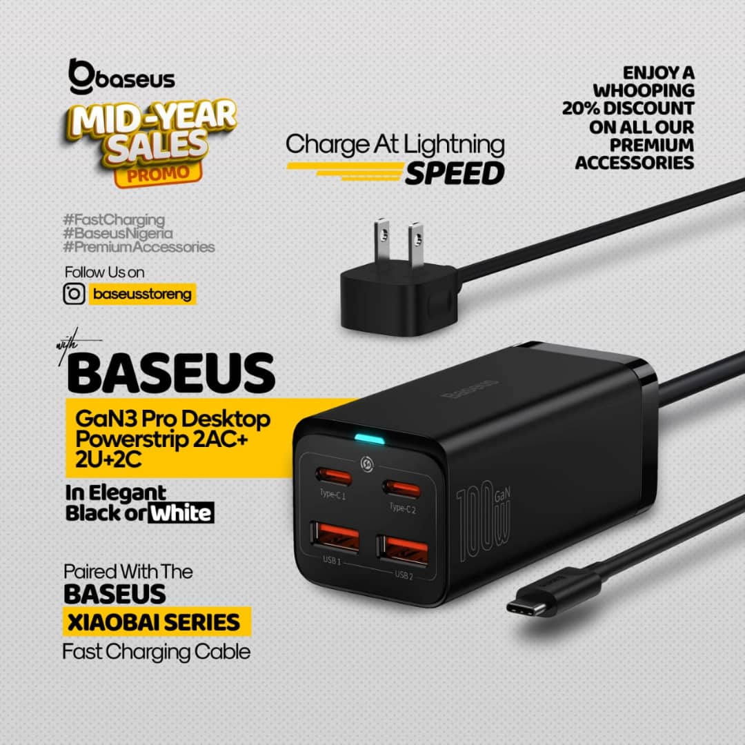 BaseusN80117's tweet photo. The world of #gaming just got an upgrade. Get ready for the Baseus gan3 pro desktop powership: 
- Fastest and most reliable performance 
- Enhanced cooling system 
- Stable &amp; durable design 
Unlock your gaming potential with this new powerhouse – get it now! https://t.co/gwuMnuHr1q
