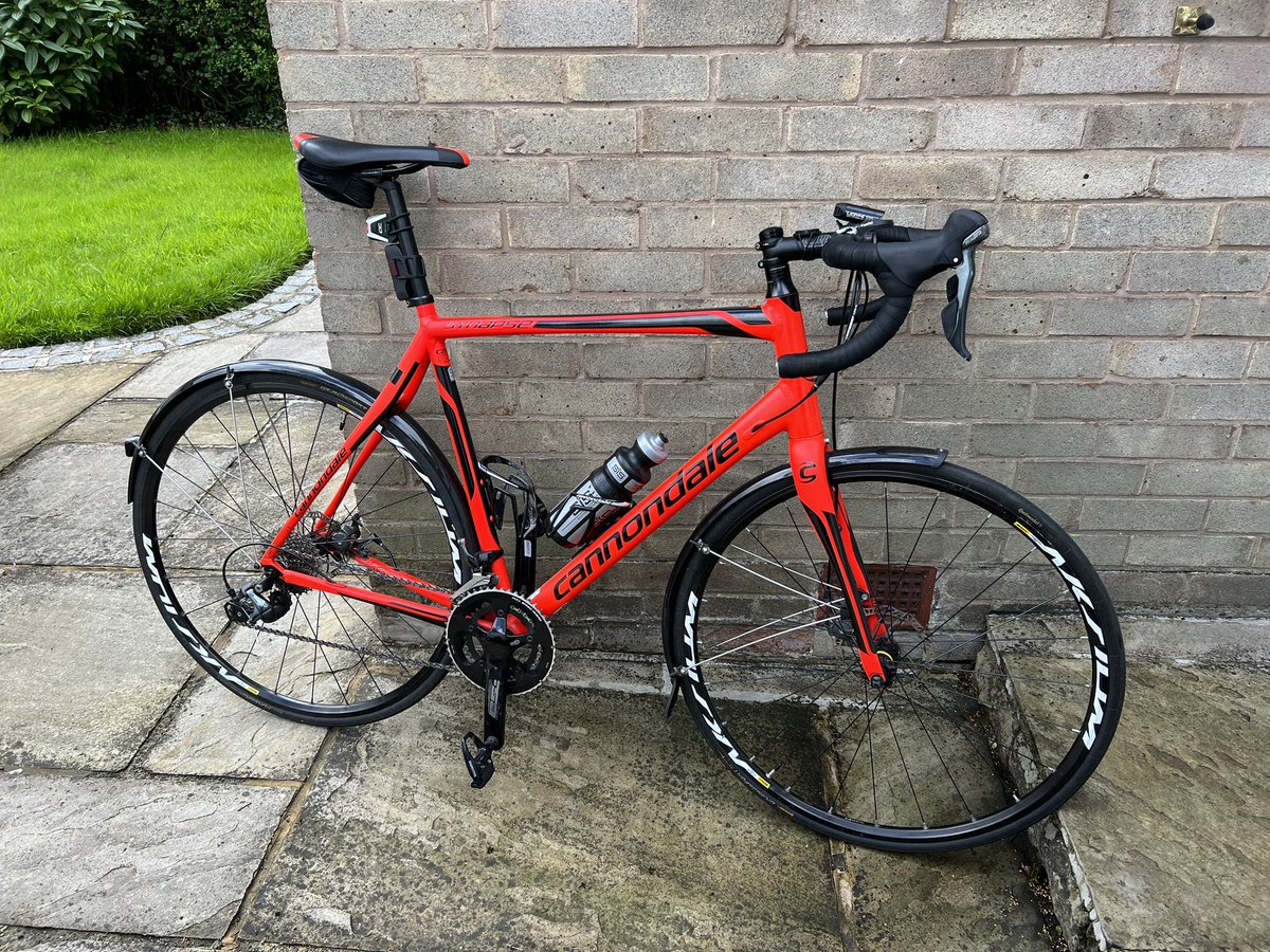 It’s been a while …

Big red hack bike out of retirement. Work commute is a nice (just over) 16 mile round trip. Takes 20 minutes longer than by car but gets the legs spinning again. 

#cycling 
#mentalhealth 
#MentalHealthAwareness 
#cannondale