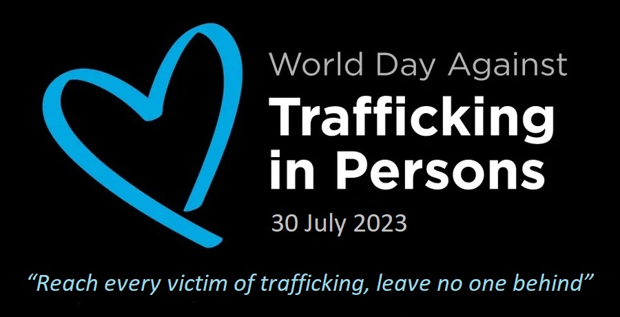 africanngos's tweet photo. #WorldDayAgainstTraffickingInPersons, 30 July – raises awareness about human trafficking and the need to #EndHumanTrafficking &amp; promotes the rights and protection of victims. 2023 theme: “Reach every victim of trafficking, leave no one behind” https://t.co/0flo91EHow @UNODC https://t.co/tVbynWJzW4
