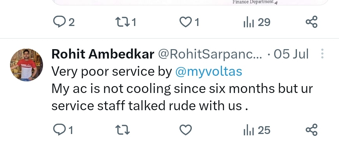 birju93's tweet photo. @RohitSarpanch5 @hryclerk_1 @SaroyAman @mlkhattar @cmohry @anilvijminister @BJP4Haryana आपका voltas का AC खराब हुआ तो झट से ट्वीट कर दिया। क्यो भाई इतनी तकलीफ है तो AC बाहर फेंक दो ना शिकायत क्यों कर रहे हो। 
लेकिन ऐसा नही करोगे क्योंकि AC मेहनत की कमाई से लिया है। ठीक उसी प्रकार लिपिकों ने भी मेहनत करके नोकरी हासिल की है, ऐसे केसे छोड़ दे।
समझदार बनो, मूर्ख नही। https://t.co/7YCO12nYR8