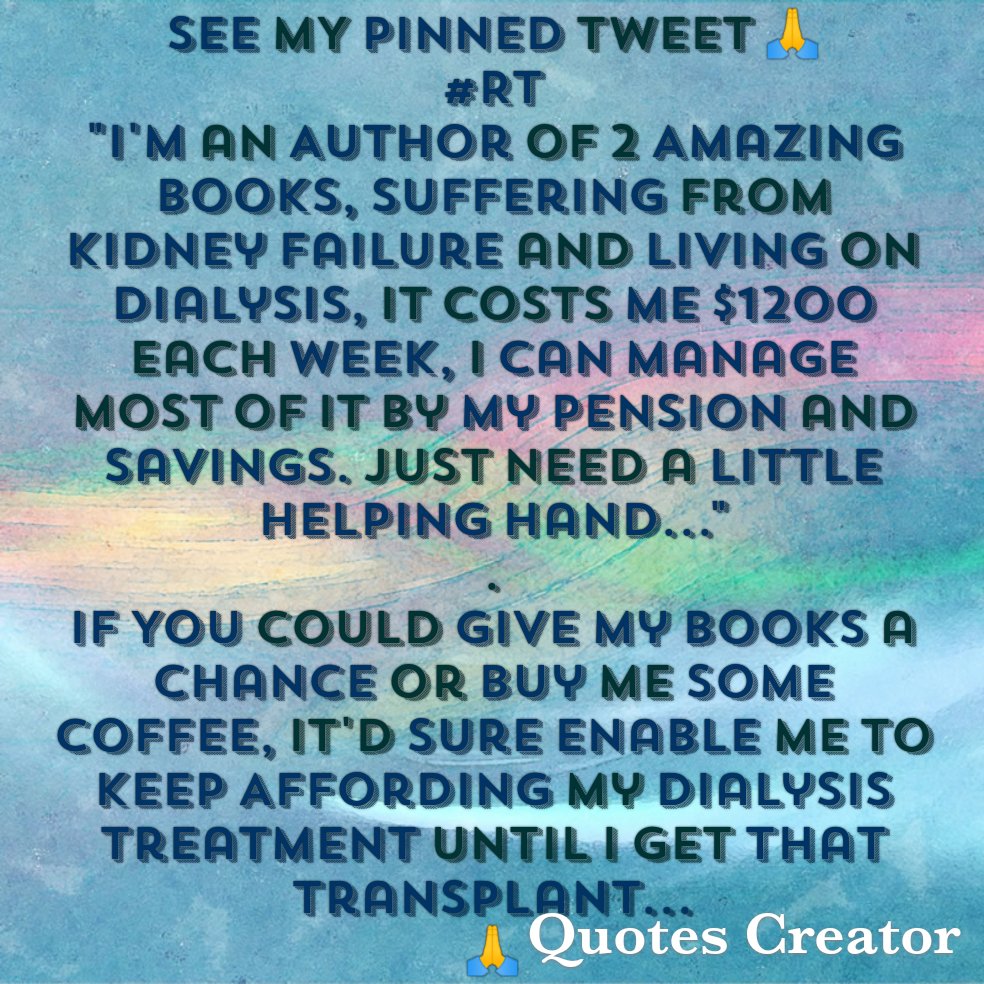 MY LIFE STORY ❤️(Must Read)
salvagewrites.blogspot.com/2022/08/help-m…
.
BOOKS 📚
amazon.com/Panther-Other-…
.
amazon.com/Kings-Magic-Am…
.
DONATE🌸☕🌸
buymeacoffee.com/HelpTristian
Or
paypal.me/HelpTristian
❤️🙏❤️🙏❤️🙏❤️🙏❤️🙏❤️
Vffbfjospef
<a href="/StartupPro/">Martin Zwilling</a>
<a href="/glennkirschner2/">Glenn Kirschner</a>
<a href="/jilevin/">Jeffrey Levin 🇺🇦</a>
<a href="/DrJeffersnBoggs/">#BlueVoices 🌊 #FBR 🌊 #F4F 🌊 #FBPE🌊 #Follow</a>