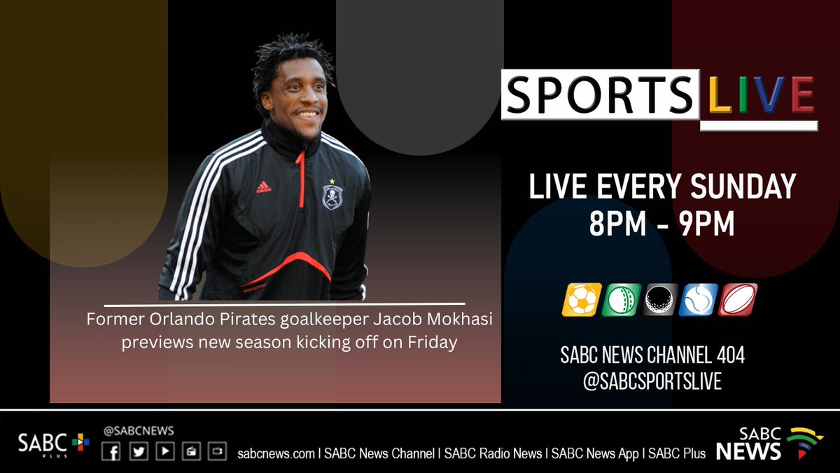 Catch @This_Kate on #SABCNews #SABCSportsLive #DStvPrem