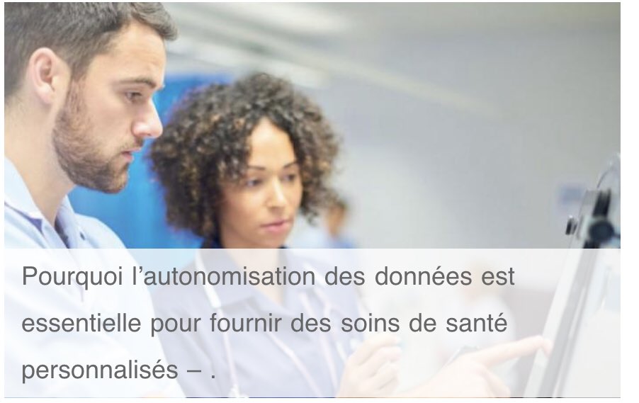 L’automatisation des données de santé favorise la médecine de personnalisée. Elle rend aussi les diagnostics plus rapide et plus précis grâce à l’IA. Tels sont les principaux enseignements d’un article publié par News.dayFr.com
👉 bit.ly/43sQQ4d
#MBADMB