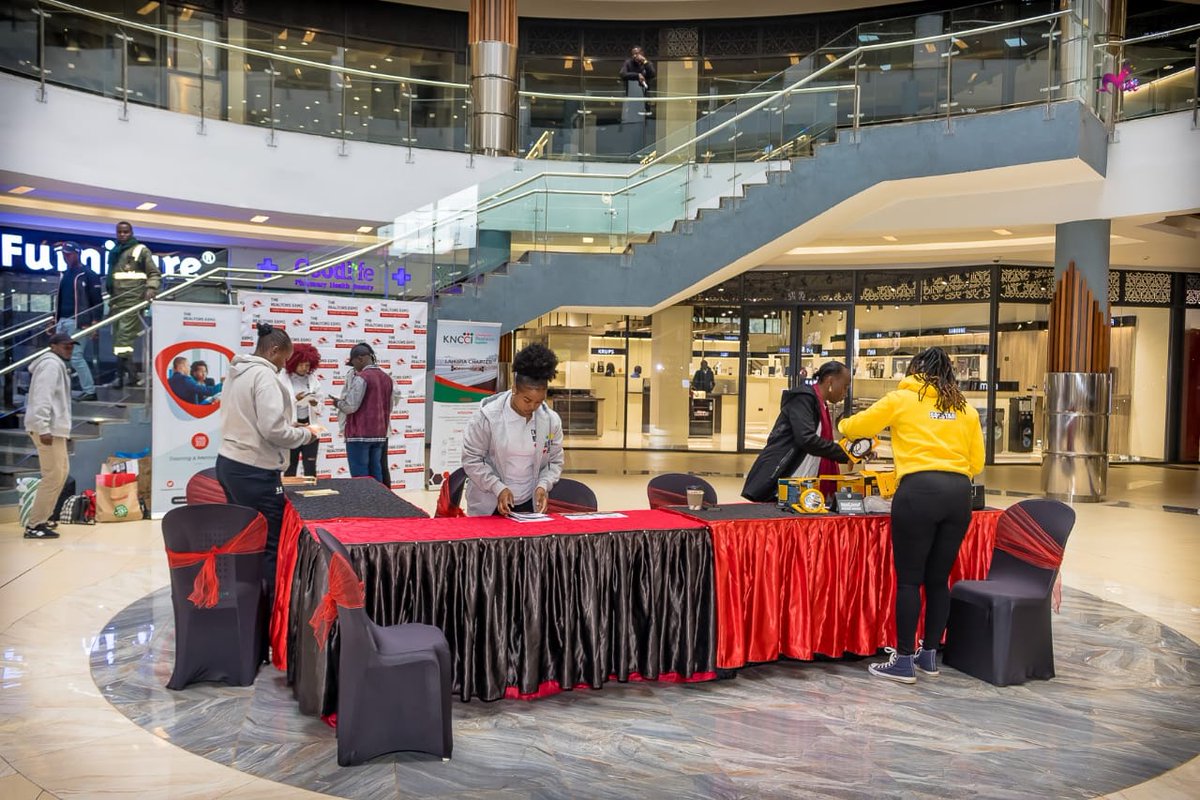 kevolwe_godfrey's tweet photo. See you at Greenwood City Mall for #MeruExpo Day 2!
@OptivenLimited
@LaikipiaCountyG
@NyumbaZetu
@Waterlift_
@CFAOMotorsKenya
@Lintons_Beauty
@greenwoodcitym
@TheRealtorsExpo
@AbsaKenya
@FusionCapital_ @Olpajeta
#ExpoAT6
#TRE23 https://t.co/ICuq8Dqbpg