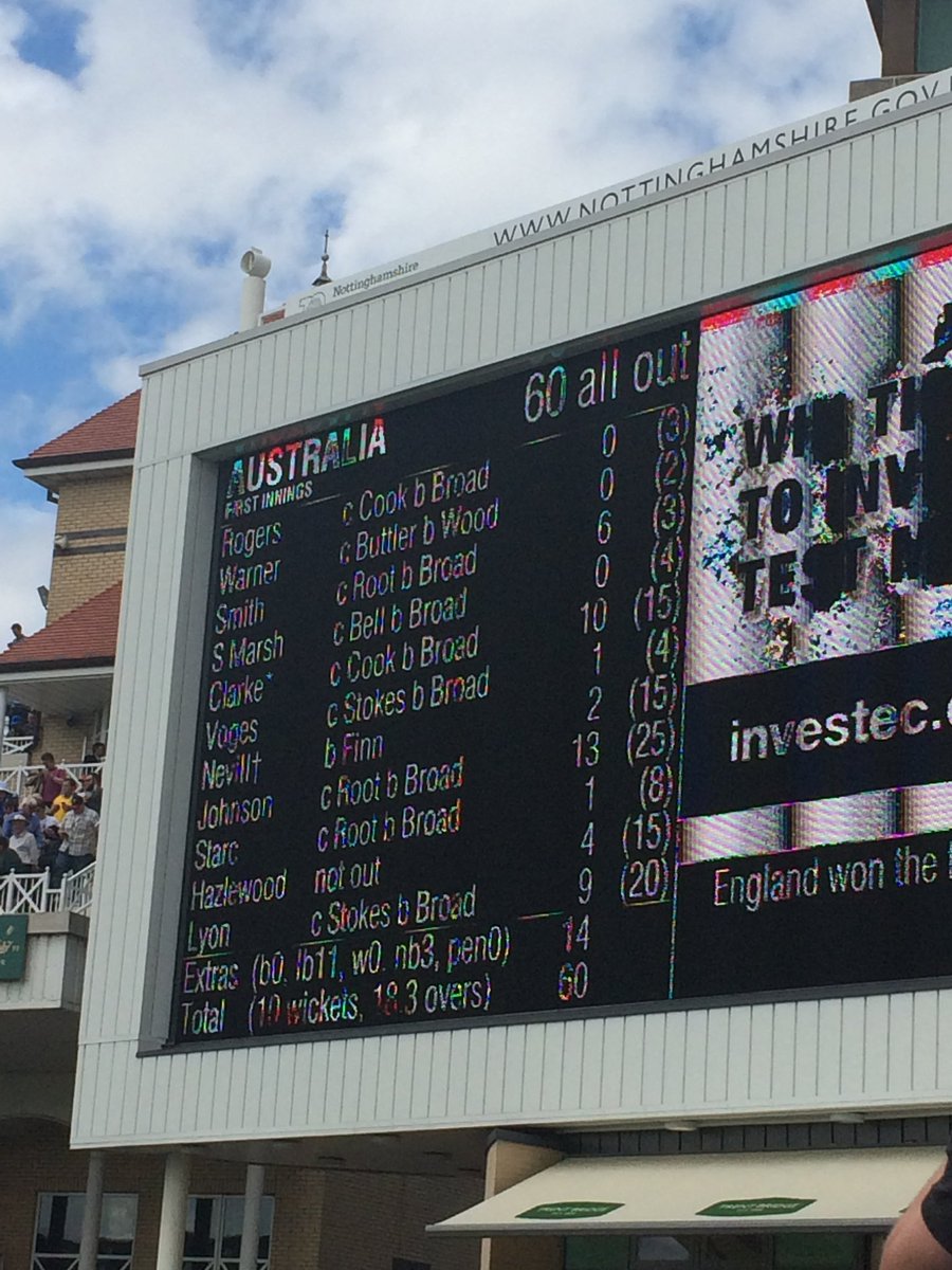 claypigs's tweet photo. My favourite memory of @StuartBroad8 . I’ll forever count my blessings for being there on that day #StuartBroad #EnglandCricket https://t.co/1UBcX6DDop