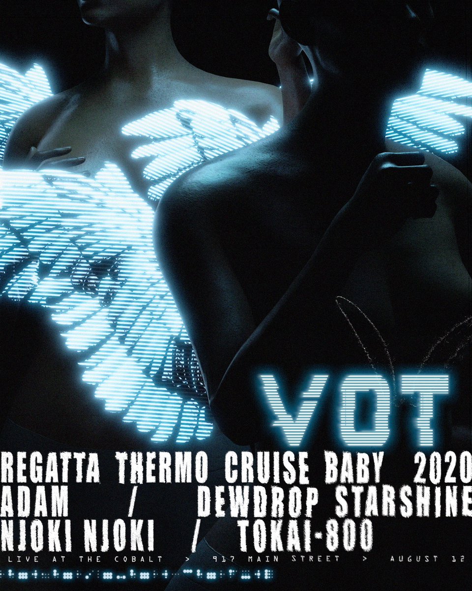 VANCOUVER_VOT ALBUM RELEASE PARTY_LIVE AT THE COBALT_AUGUST 12TH_LIMITED EARLY BIRD TICKETS
The coolest lineup, beyond excited that 4044 is coming 2 reality <㇌REAL FUTURE SHIT, PULL UP SEE YOU THERE ☆☆

eventbrite.ca/e/vot-album-re…