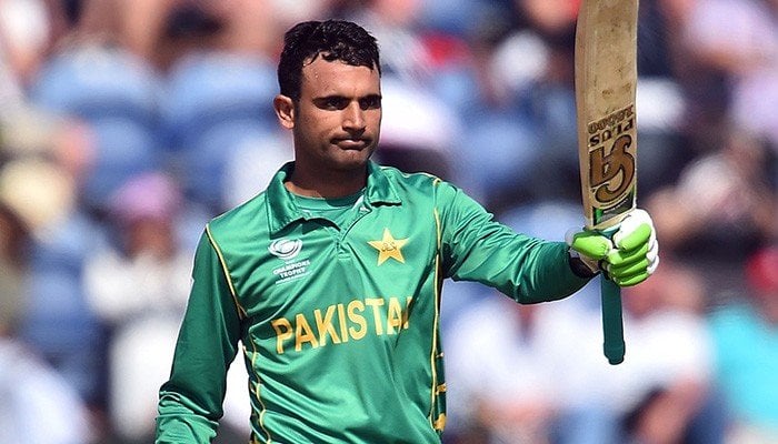Iam_hassan10's tweet photo. Well deserved 100 @FakharZamanLive. #PAKvIND #CT17Final https://t.co/jjYumKA3XJ