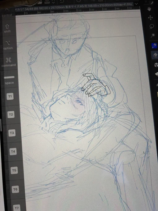 とりあえず描きたい下描き沢山描いてる
レオカリ❤️‍🔥 