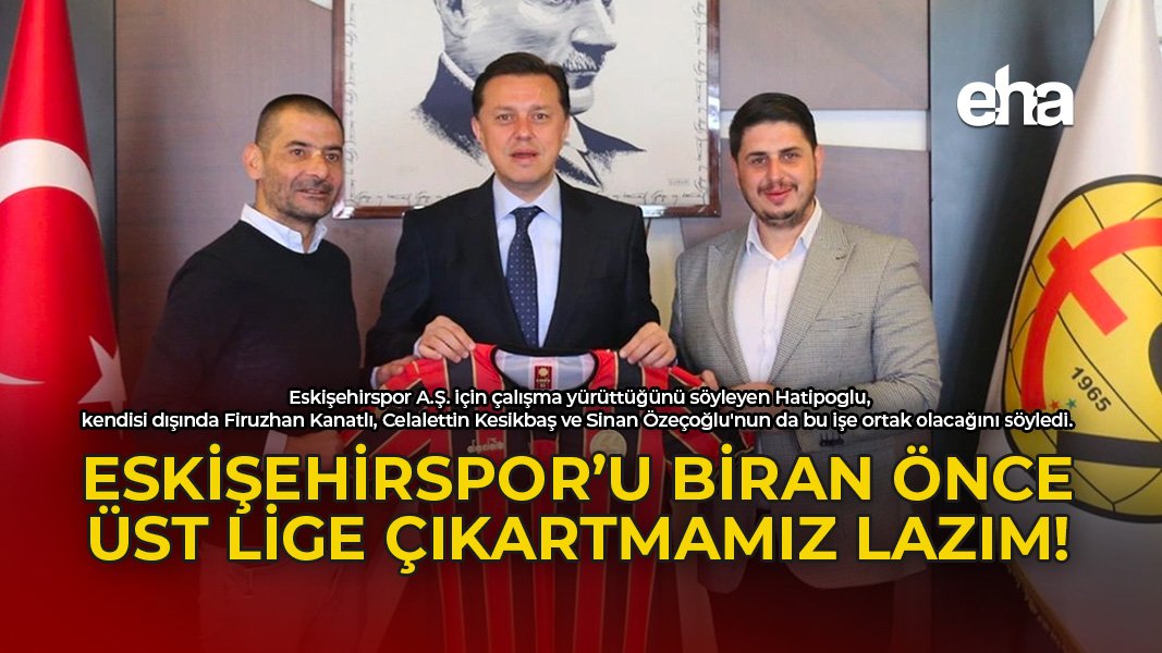 ehaeskisehir's tweet photo. Vekil Hatipoğlu "Eskişehirspor A.Ş. kuracağız. Ben, Firuzhan Kanatlı, Celalettin Kesikbaş, Sinan Özeçoğlu'da ortak olacak. 600 milyon gelir elde edeceğiz, 20'şer milyon lira kişi başı sermaye koyacağız. " 

https://t.co/RryhSfhVPs https://t.co/bOy1Novgrr