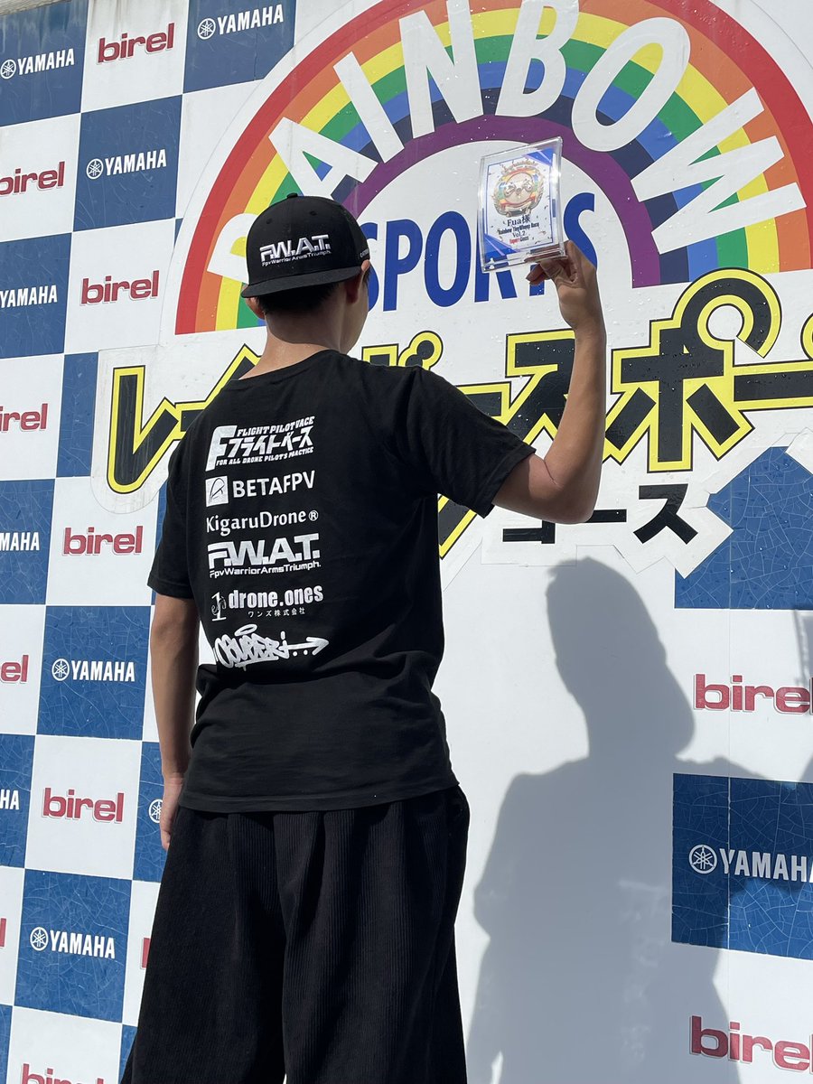 Fua228's tweet image. レインボースポーツtinyraceVol.2優勝しました🏆来て早々機体を2個1にし、予備機の無いプレッシャーの中勝ったので良かったです。メンタル鍛えます💨💨💨
#tinywhoop #tinydrone #ドローンレース  #ドローンレーサー #BetaFPV #Beta  #TORVOL #RADIOMASTER #fwatfpv 
set up↓