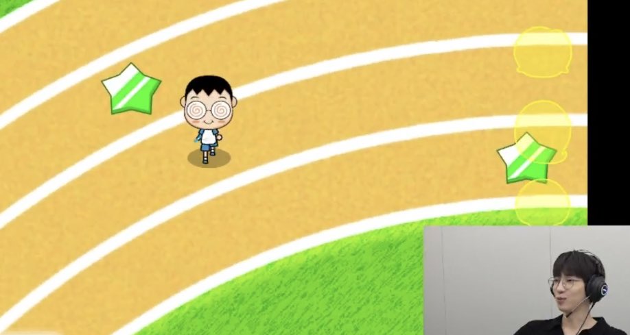 wonubliss's tweet photo. the gamer and the game character 😭 https://t.co/6V7pqZxkR0