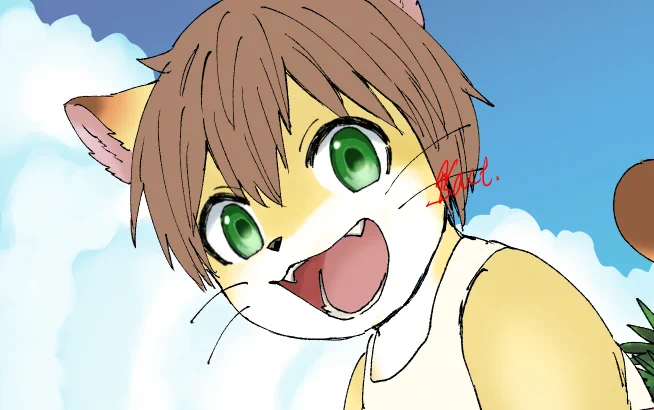wip 来月のfantiaの絵