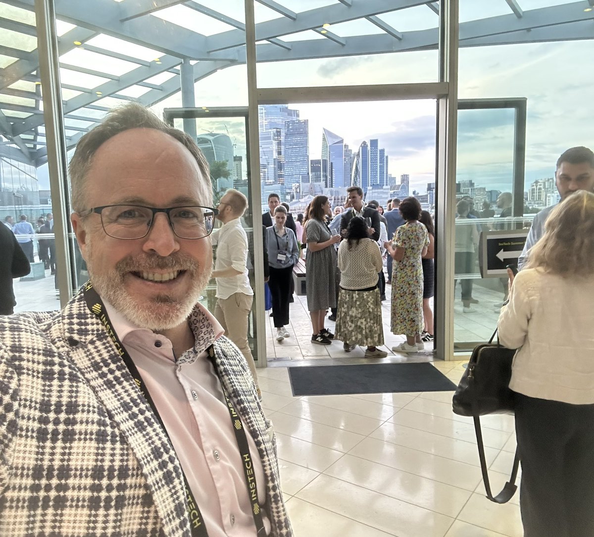 A big thank you to the InsTech team for hosting us and others at the InsTech Summer Party last night. Always great to reconnect with friends and customers. <a href="/Eric_Giroux/">Eric Giroux</a> <a href="/InsTech_London/">InsTech</a>