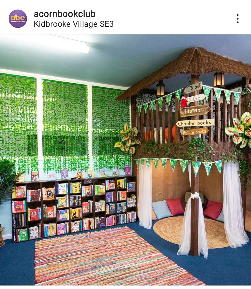 HfKidbrooke's tweet photo. The most amazing team @acornbookclub have given us the most incredible school #library AKA the 'Reading Retreat' 📚  Huge thank you to the immensly talented Jo &amp; our very own Mr B...Needless to say, Holy Family is now home to THE very best school library in #Greenwich 👐🏼😊👐🏾 https://t.co/FINC6NgiId