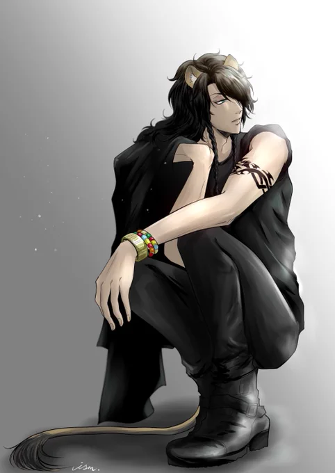 フェスT…(黒似合うなこの男…) 