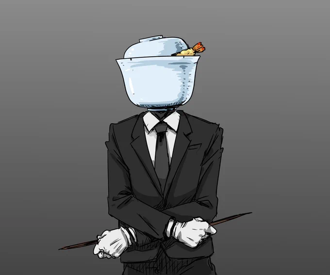 人外頭キャラが描きたかったので