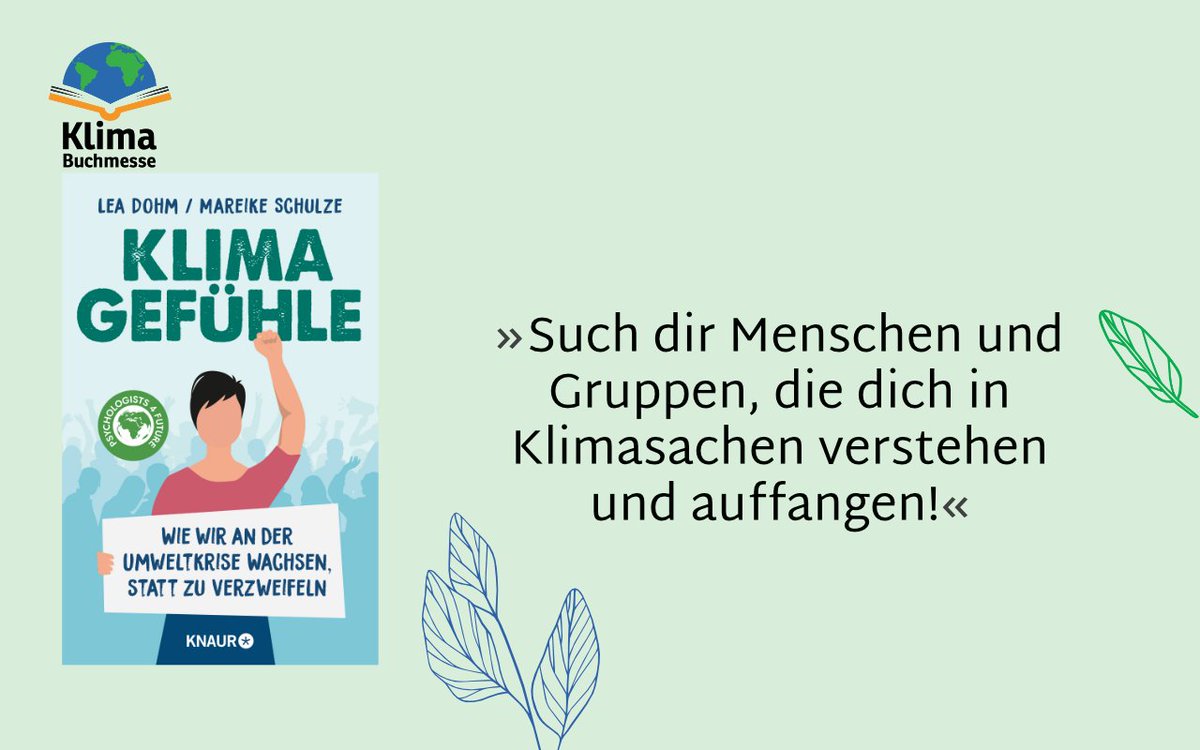 klimabuchmesse's tweet photo. Freundschaft kann dich in der #Klimakrise auffangen. Mit Freund*innen kannst du die Welt verändern.
#TagDerFreundschaft https://t.co/VRlGojQtWR