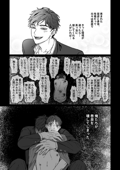 親からバケモノと呼ばれている弟②
弟✕兄(2/2) 
