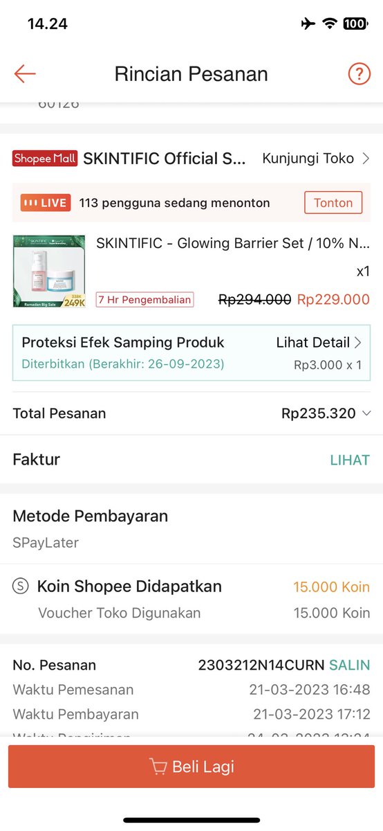 luvbillish's tweet photo. WTS! skintific niacinamide serum beli di shopee mall isi masih 70% nego aja sendiri sepantesnya ni drpd ga kepake sayang bgt huhu #skincare #skincareroutine  exp 2025 yes, dom sby📍bisa kirim lewat shopee https://t.co/UlauVM4dHm