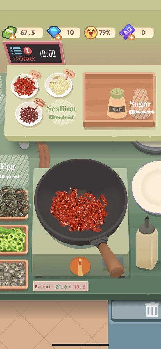 don't talk to me pls i'm playing cooking papa