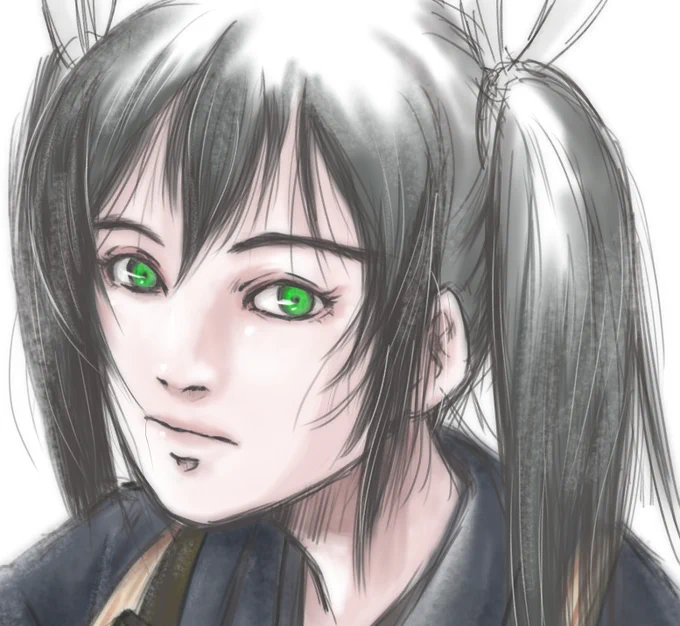 瑞鶴さん  たまに無性にこういうタッチで落書きしたくなる 今～が そ・の・と・き・だ!  (需要は知らん)