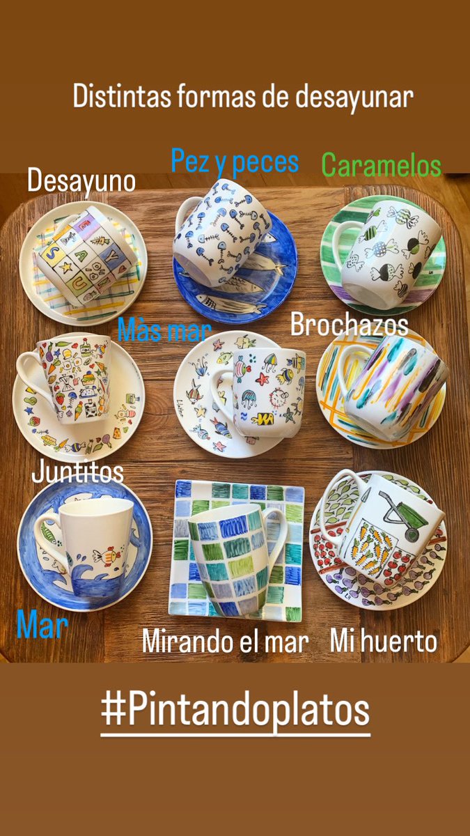 Mañana es el último día para hacer envíos. Por si quieres hacer un regalo. pintandoplatos.lilahexe.es/?m=1