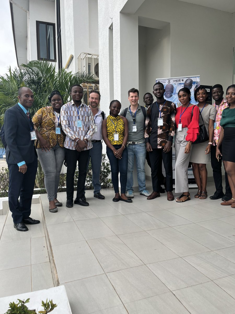 gbarukprince's tweet photo. I had my first poster presentation at the just ended WACCBIP Research Conference 2023. My work was on prioritizing Plasmodium falciparum Merozoite Associated Armadillo Protein (PfMAAP) domains and peptides as vaccine candidates for malaria.
#WRC23
#WRC2023 https://t.co/nyjwhNTCGO