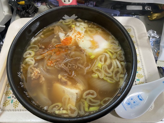 軽めに肉吸いー 