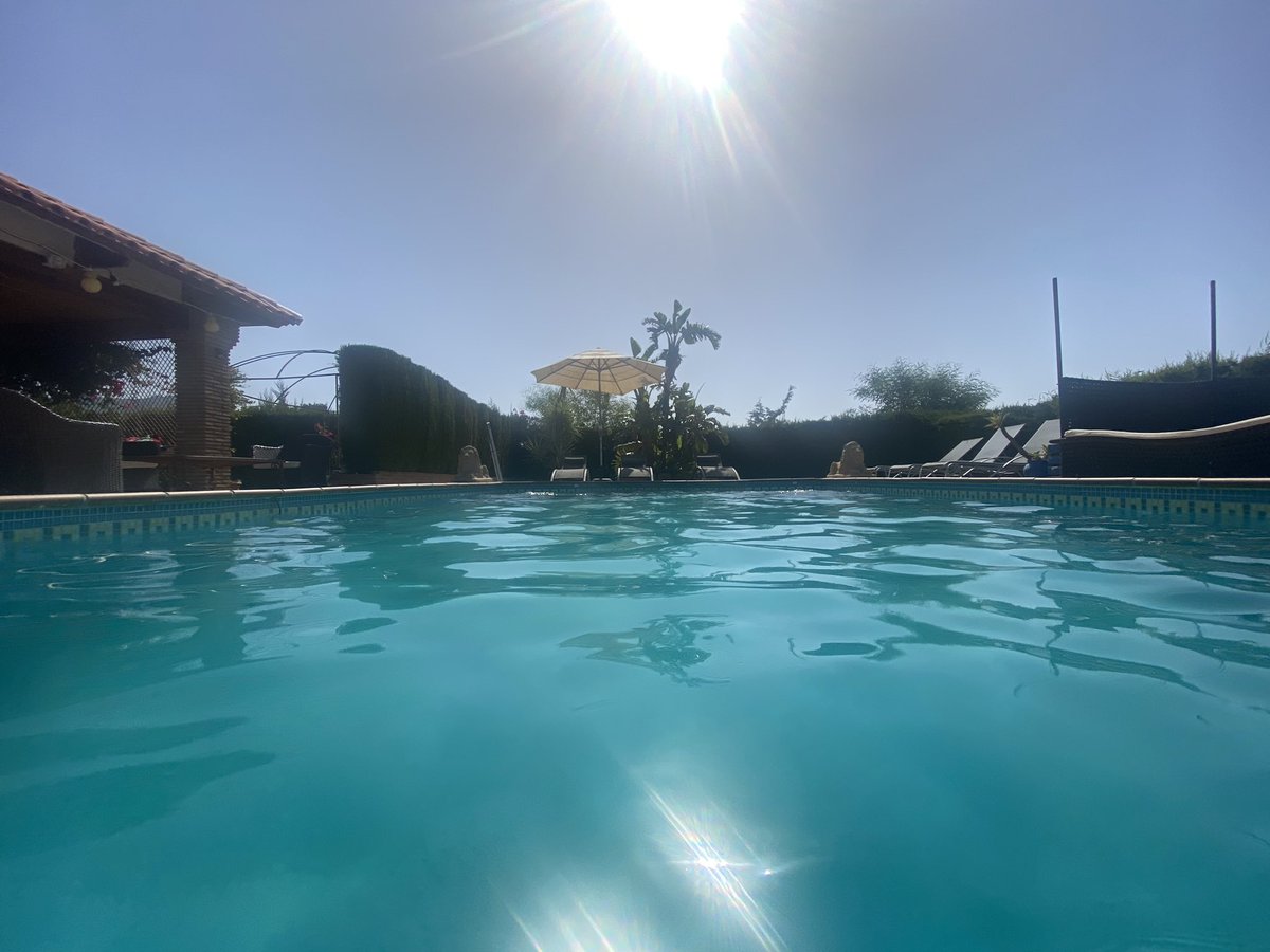 Pool day at home