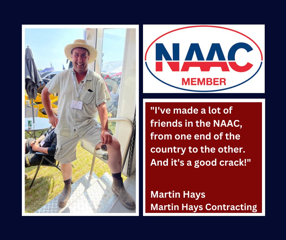 TheNAAC's tweet photo. Great feedback received from Martin Hays Contracting!
#AgTwitter #AgContractor #AgContracting #Agriculture #Farming #Contracting #Agribusiness #AgribusinessManagement #Contractors #InternationalDayofFriendship https://t.co/Cly0ENdYiY