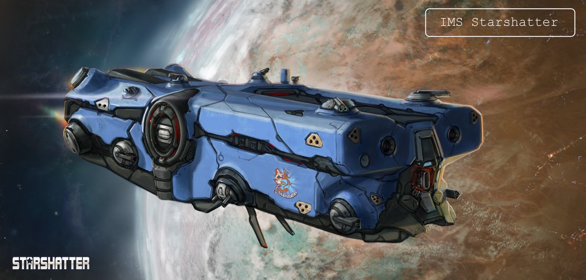 neutronboar's tweet photo. Another promo concept art for #starshatter series. Book accurate design. This spaceship is central to the story #neutronboar  #scifibooks #spaceopera #militaryscifi #blackknight #indieauthors #indiebooks #ironage #conceptart https://t.co/IGAUEGKHMI