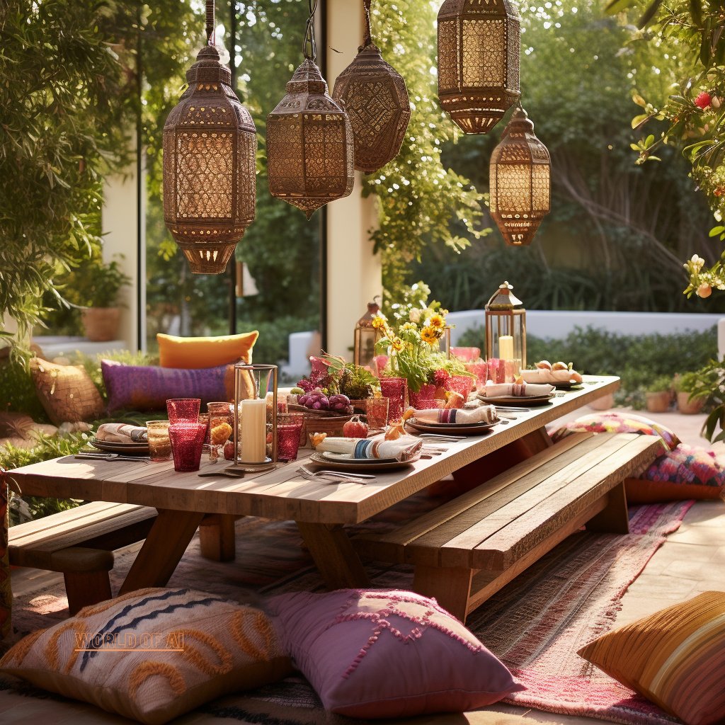 Outdoor Boho Dining

Follow me on Instagram to view more collection : instagram.com/kane.the.boy_a…
World of AI #worldofai #AIart #AIArtworks #aiartcommunity #OutdoorBohoDining #BohemianTables #BohoCushions #LowSeating #AlFrescoEating #CharmingSpaces #BohoVibes #BohoInspiration