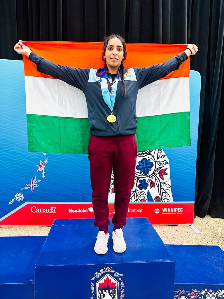 Great News coming from Canada . Two of our wrestlers Shivani Panwar and Anita won #Goldmedals in their respective categories in #worldpoliceandfiregames and made us all proud.
#goldengirls