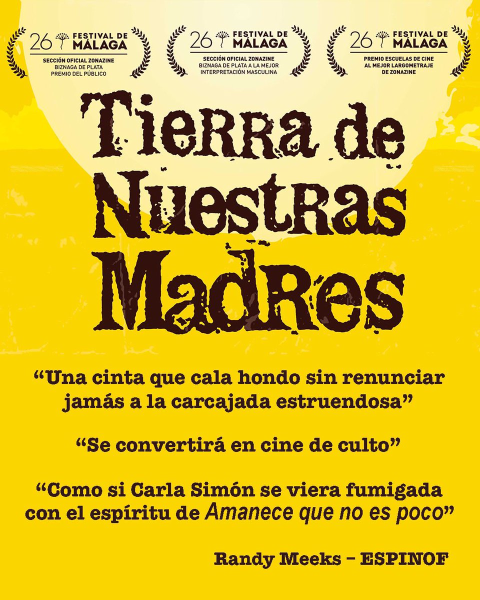 tierranuestras's tweet photo. Crítica de @tierranuestras en @espinof_com 
👉 https://t.co/tKWDHQUuGE👈

#tierradenuestrasmadres #lizlobato #saturninogarcia #critica #espinof #cineespañol #estreno #peliculas https://t.co/HwUJpayrtC