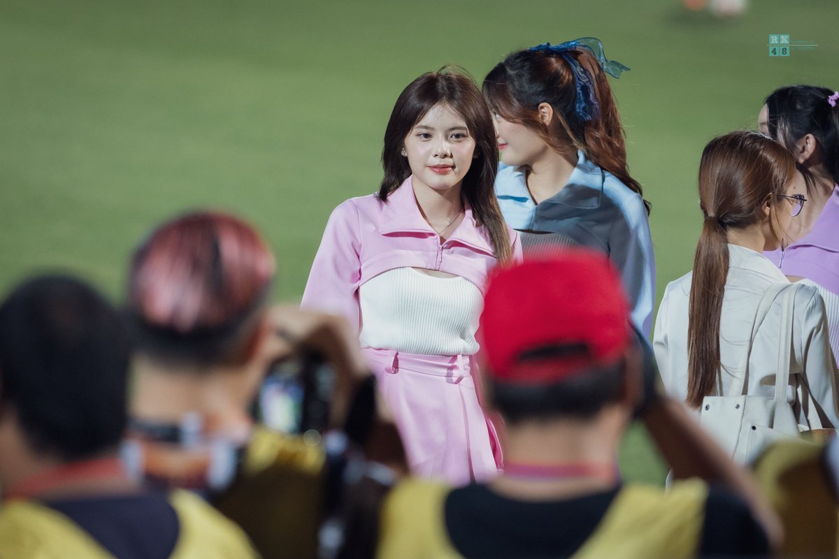 RKhing48's tweet photo. Pink Pancake 🥞🍓​
_____
Pancake BNK48

#PancakeBNK48 #BNK48 
#SpecialOlympicThailand
#CharityFootballMatch
#RaiKhing48 https://t.co/s2odzRbiVh